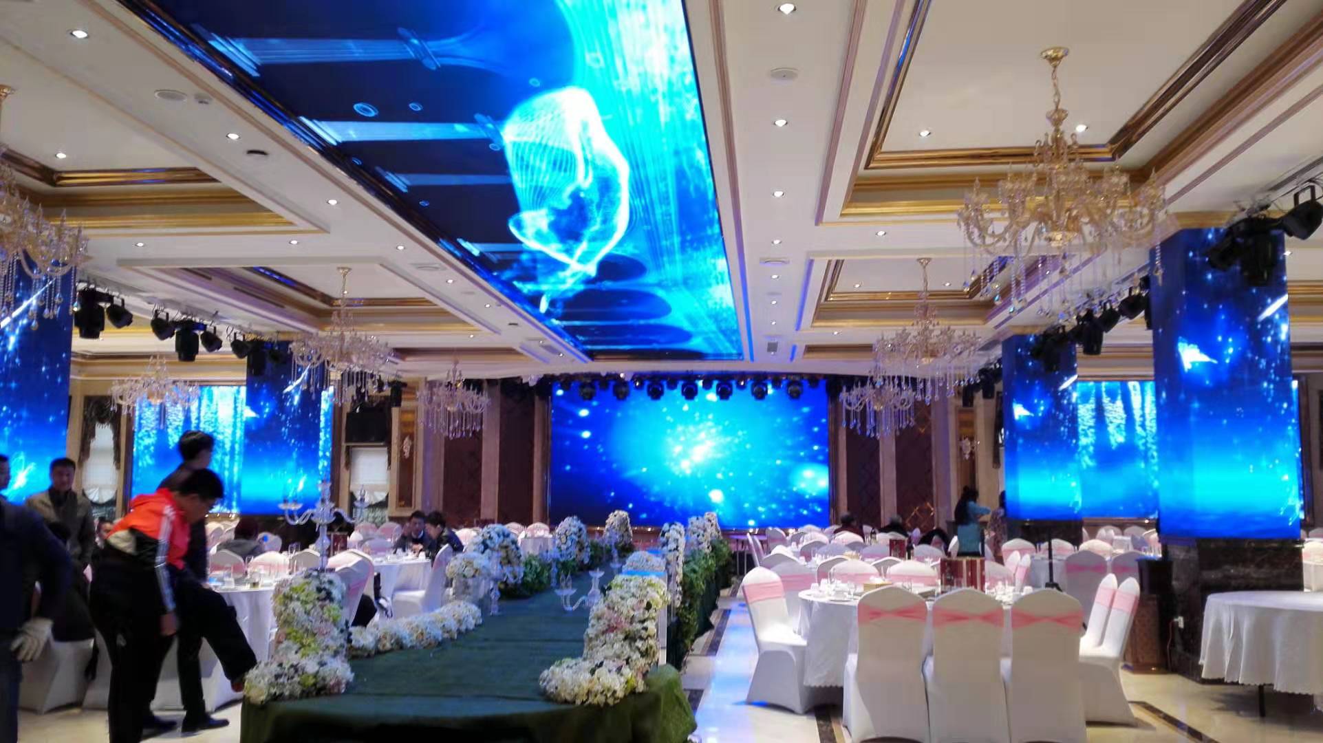 婚礼设计了什么样的LED显示屏解决方案？