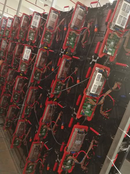 室内外P3.91压铸铝500mmX500mm屏体