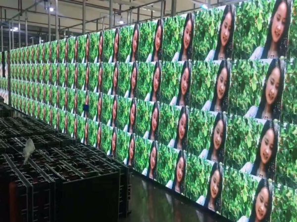 室内外P3.91压铸铝500mmX500mm屏体