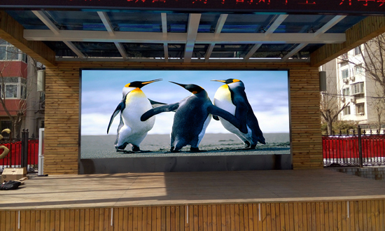 LED display has very good advertising effect