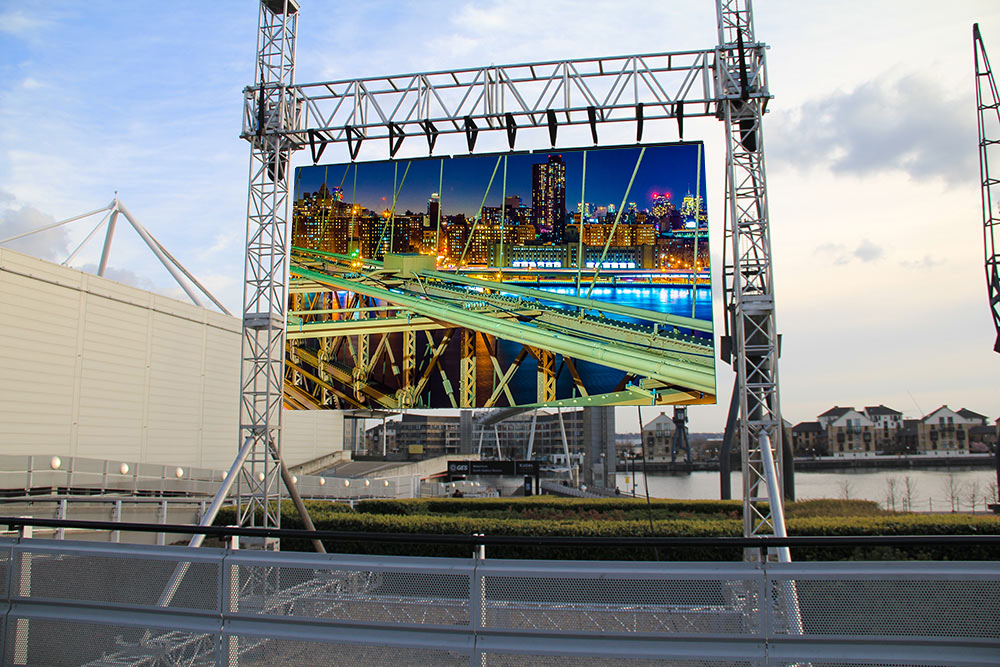 LED展示台租赁及监控市场
